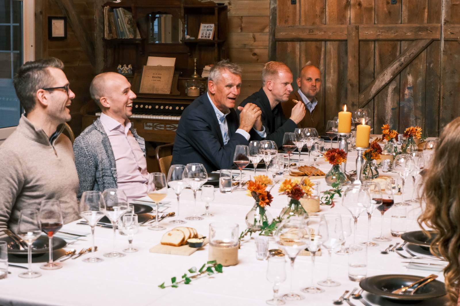 Guests in good company in Naustet